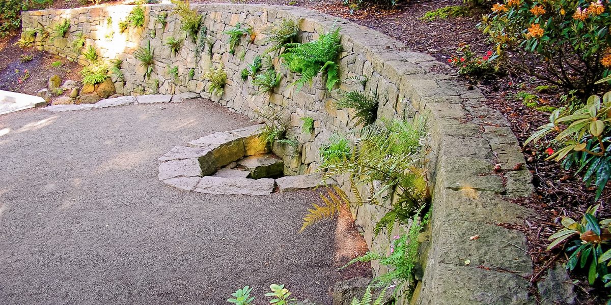 Eric Contey Stonework – The Rhododendron Gardens, Portland, OR