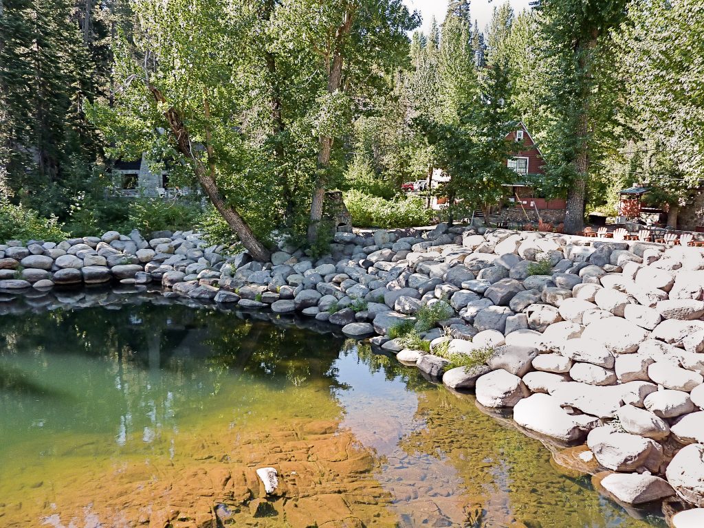 Eric Contey Stonework - Stream and bank reclamation, Tahoe